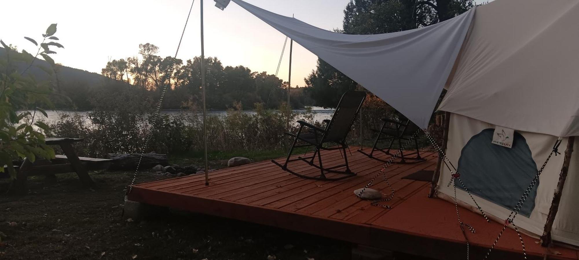 Snake River Glamping Irwin Extérieur photo