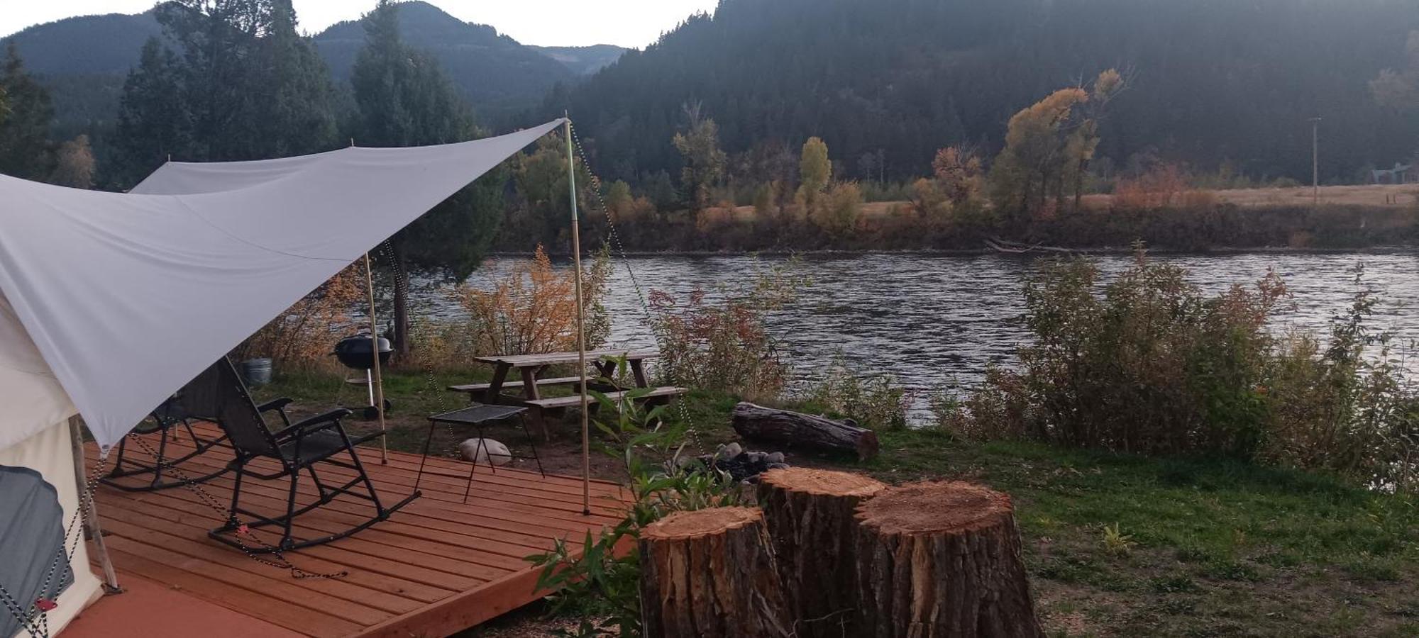 Snake River Glamping Irwin Extérieur photo
